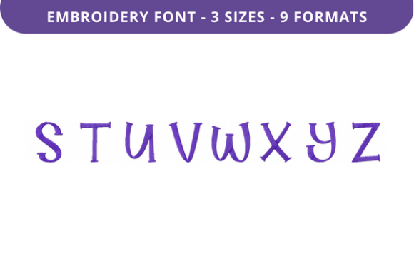 Flat Alfredo Font Uppercase S to Z Review