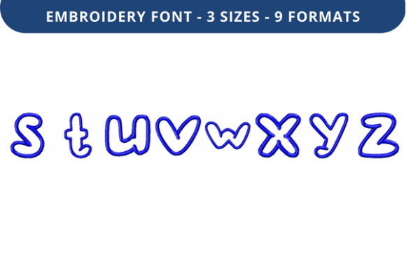 Pop That Bubble Font S to Z Review
