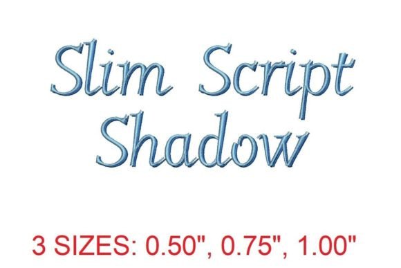 Slim Script Shadow Font Review