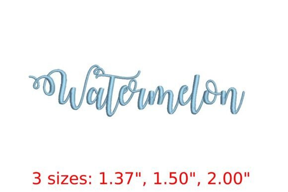 Watermelon Font Review for Sweatshirt Design